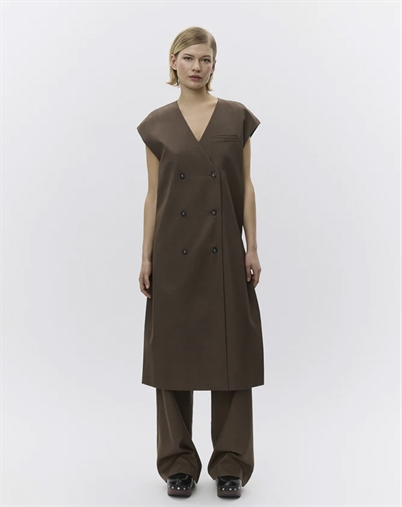 Day Birger et Mikkelsen - Rory Classic Suiting Vest - Wren Melange